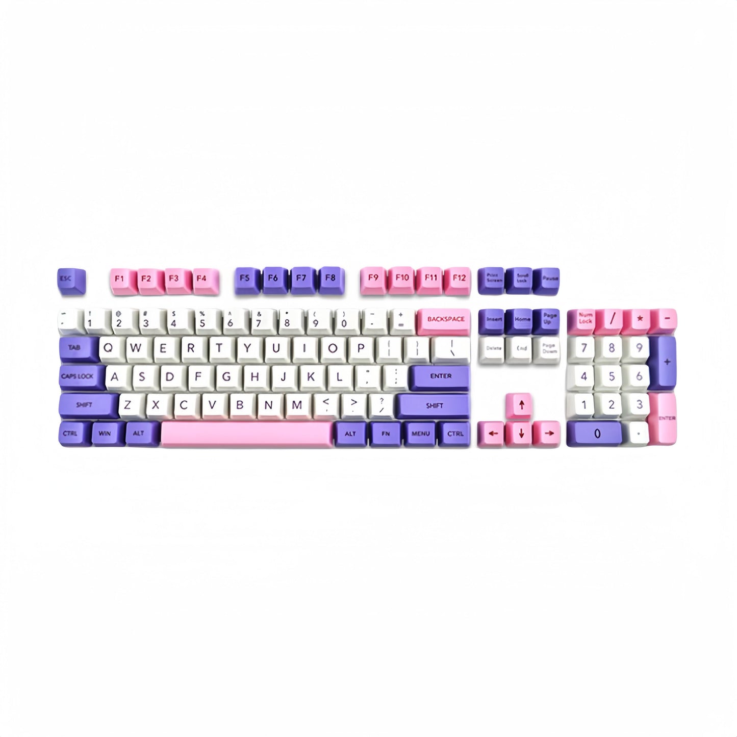 OEM PBT Dye-Sub Keycap Set - Cartoon - KeyCapUS