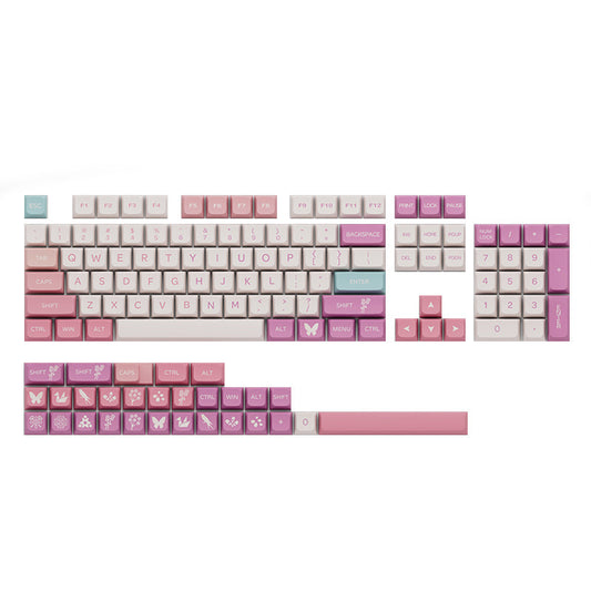 XDA-Like Dye-Sub PBT Keycap Set - Sunset Cloud - KeyCapUS