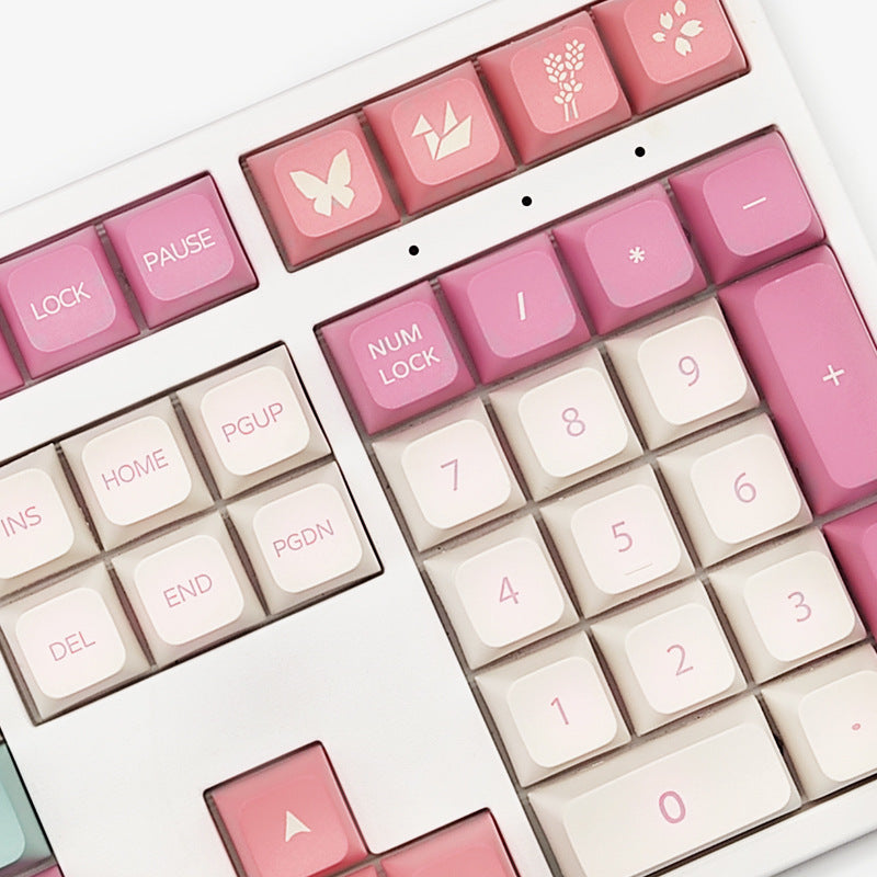 XDA-Like Dye-Sub PBT Keycap Set - Sunset Cloud - KeyCapUS
