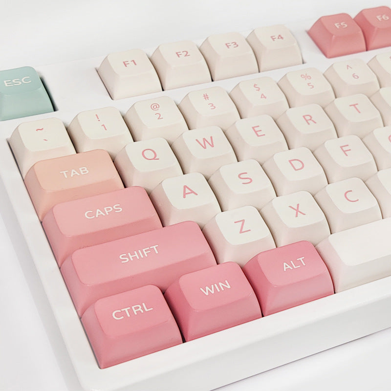 XDA-Like Dye-Sub PBT Keycap Set - Sunset Cloud - KeyCapUS