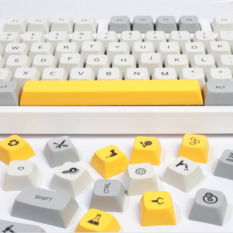 XDA-Like Dye-Sub PBT Keycap Set - Heavy Industry - KeyCapUS