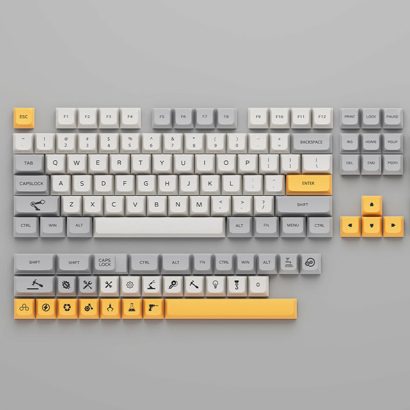 XDA-Like Dye-Sub PBT Keycap Set - Heavy Industry - KeyCapUS