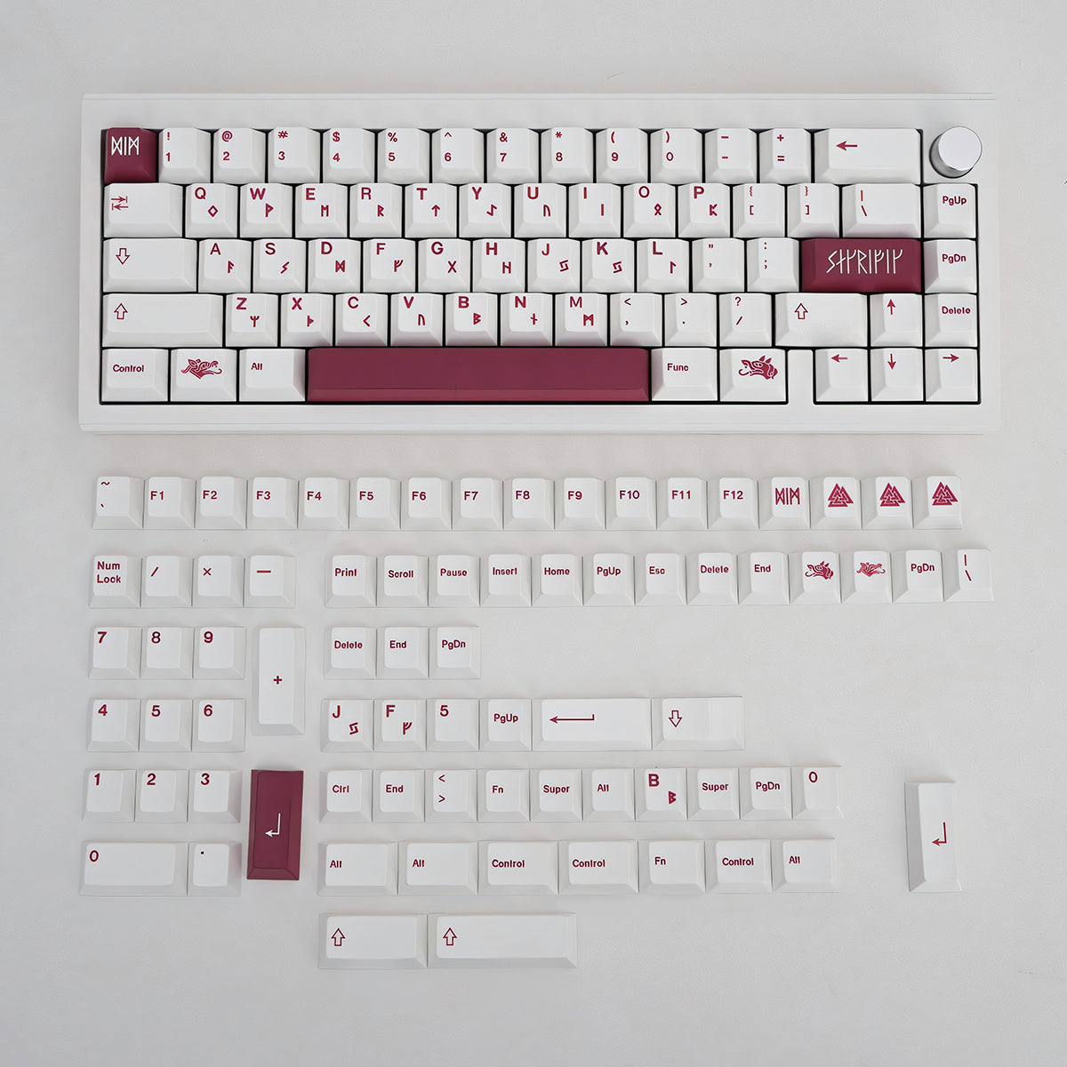 Cherry Profile Dye-Sub PBT Keycap Set - Blood Sacrifice