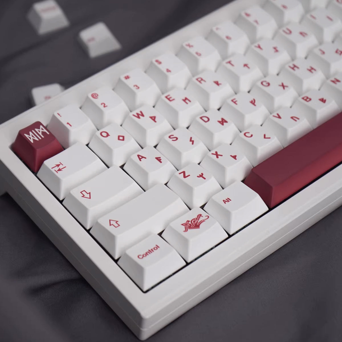 Cherry Profile Dye-Sub PBT Keycap Set - Blood Sacrifice