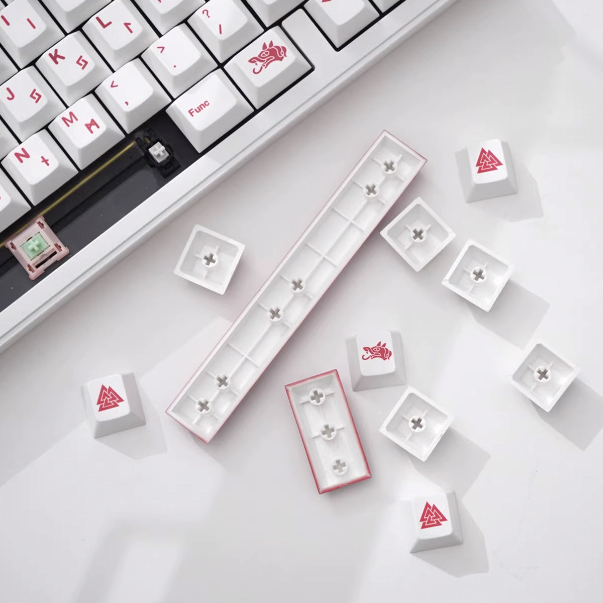 Cherry Profile Dye-Sub PBT Keycap Set - Blood Sacrifice