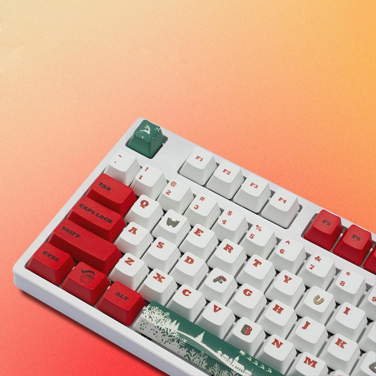 OEM Dye-Sub PBT Keycap Set - Christmas Theme - KeyCapUS