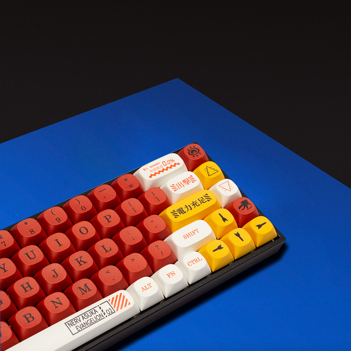 XDA Dye-Sub PBT Keycap Set - EVA 02 - KeyCapUS