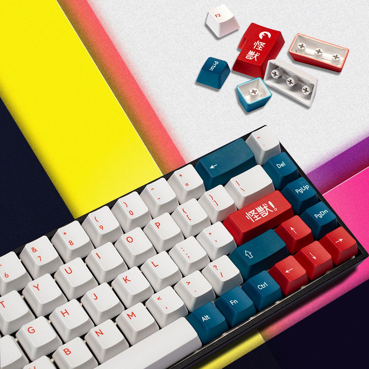 OEM Dye-Sub PBT Keycap Set - Monster Theme - KeyCapUS