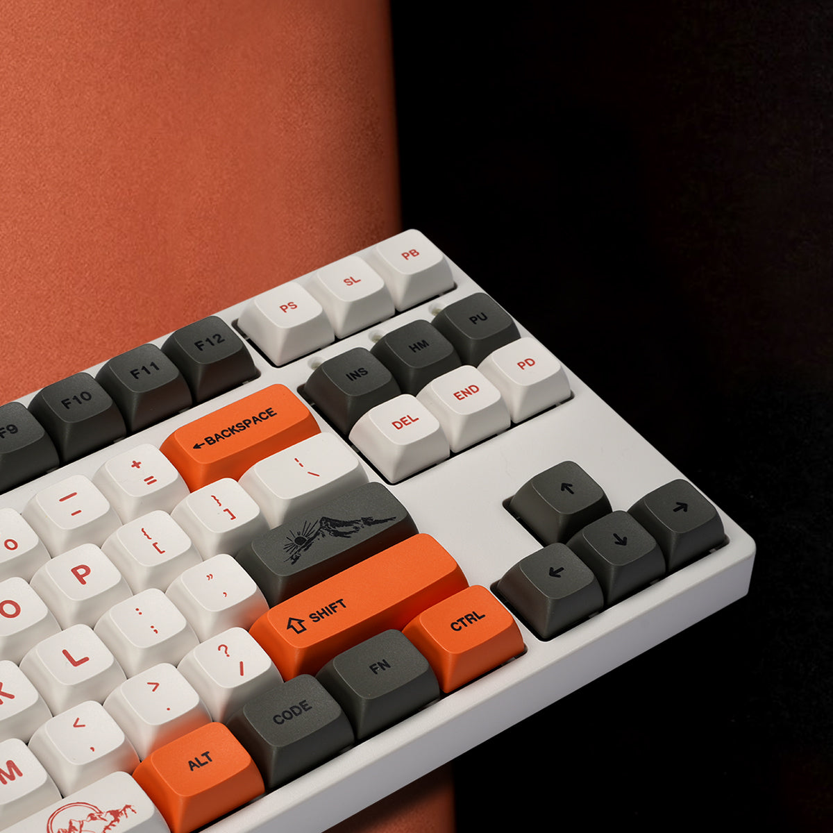 XDA Dye-Sub PBT Keycap Set - Sunset Glow - KeyCapUS