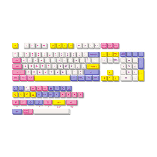 XDA Dye-Sub PBT Keycap Set - Ice Cream - KeyCapUS