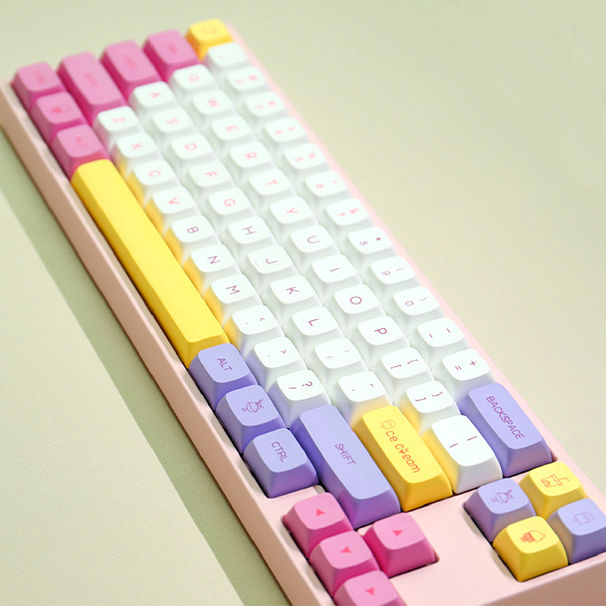 XDA Dye-Sub PBT Keycap Set - Ice Cream - KeyCapUS