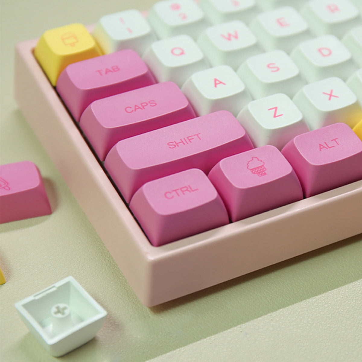 XDA Dye-Sub PBT Keycap Set - Ice Cream - KeyCapUS