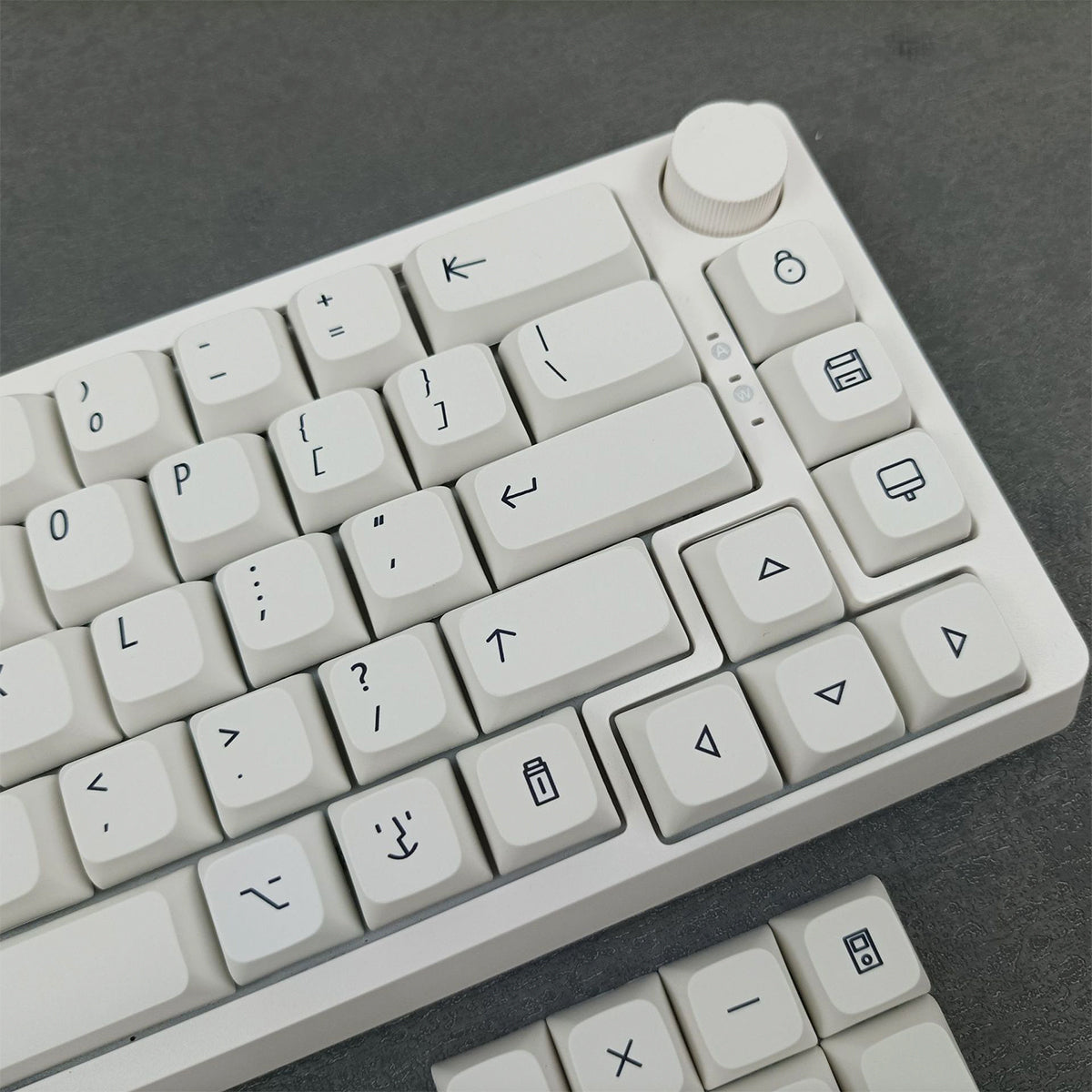 Retro XDA Dye-Sub PBT Keycap Set - Apple Theme - KeyCapUS