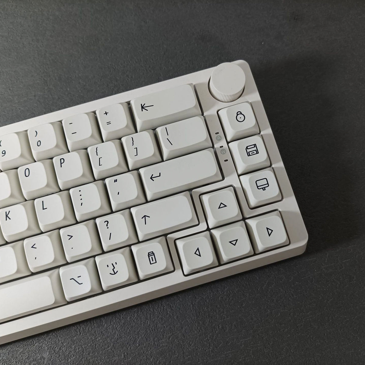 Retro XDA Dye-Sub PBT Keycap Set - Apple Theme - KeyCapUS