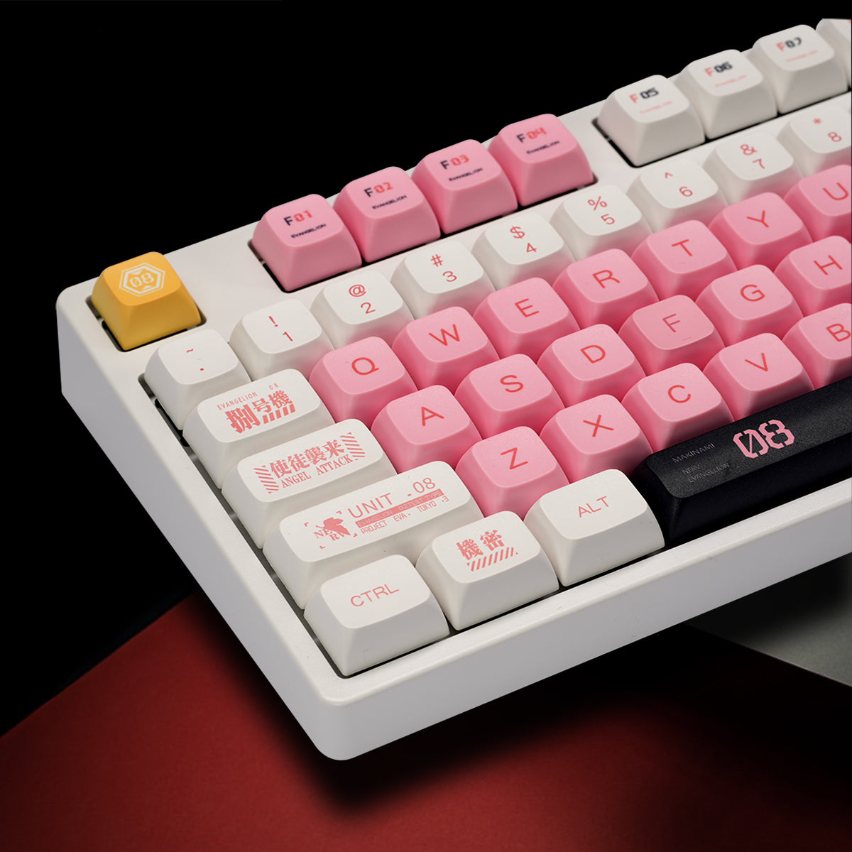 XDA PBT Dye-Sub Keycap Set - EVA 08 - KeyCapUS