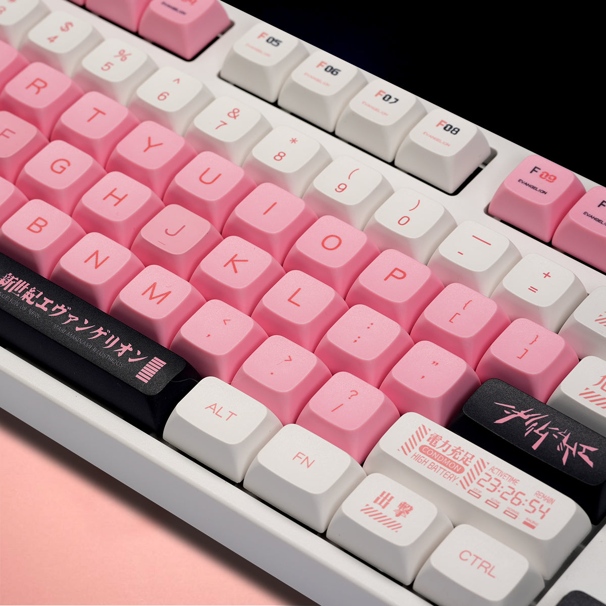 XDA PBT Dye-Sub Keycap Set - EVA 08 - KeyCapUS