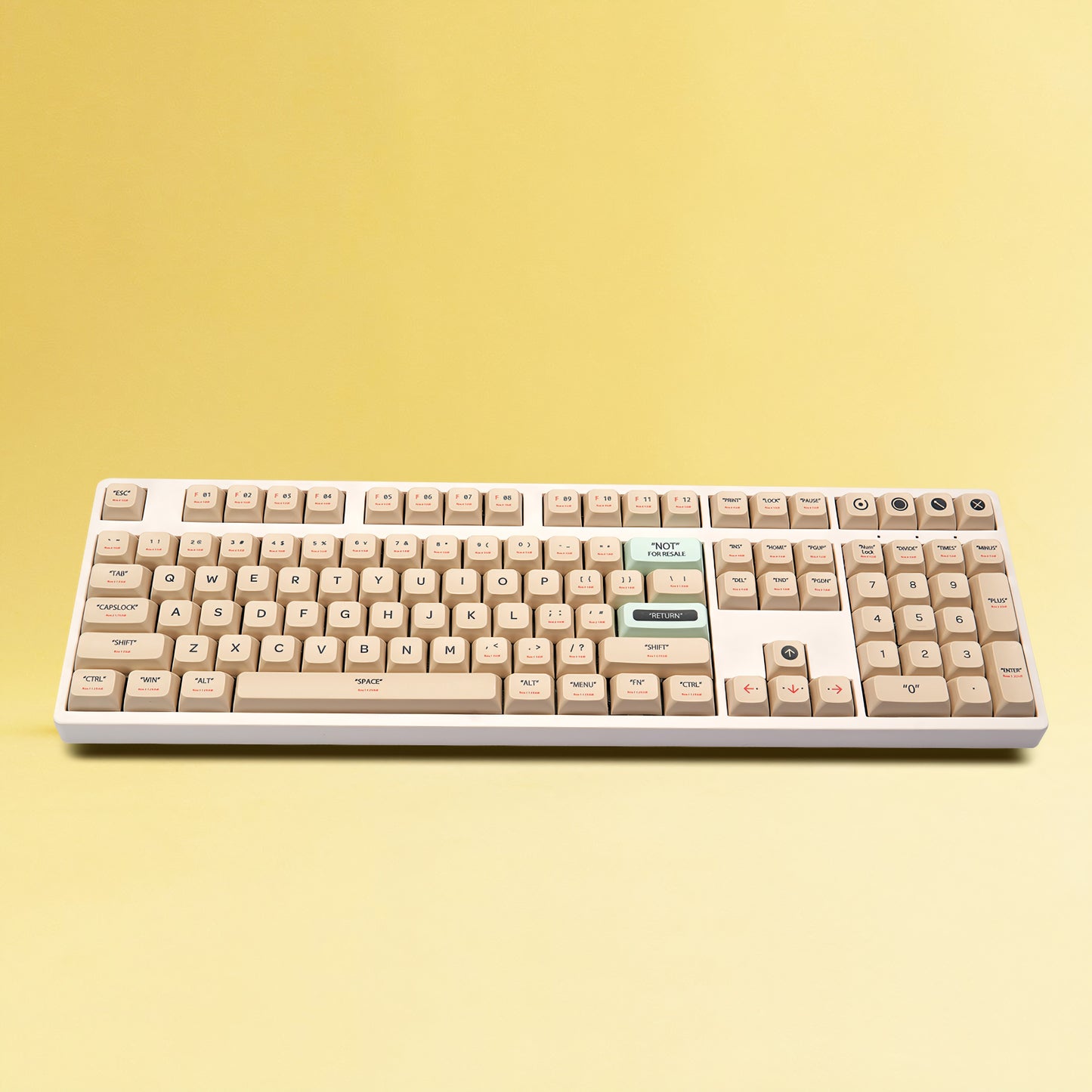 Retro XDA PBT Dye-Sub Keycap Set - This Is Plastic