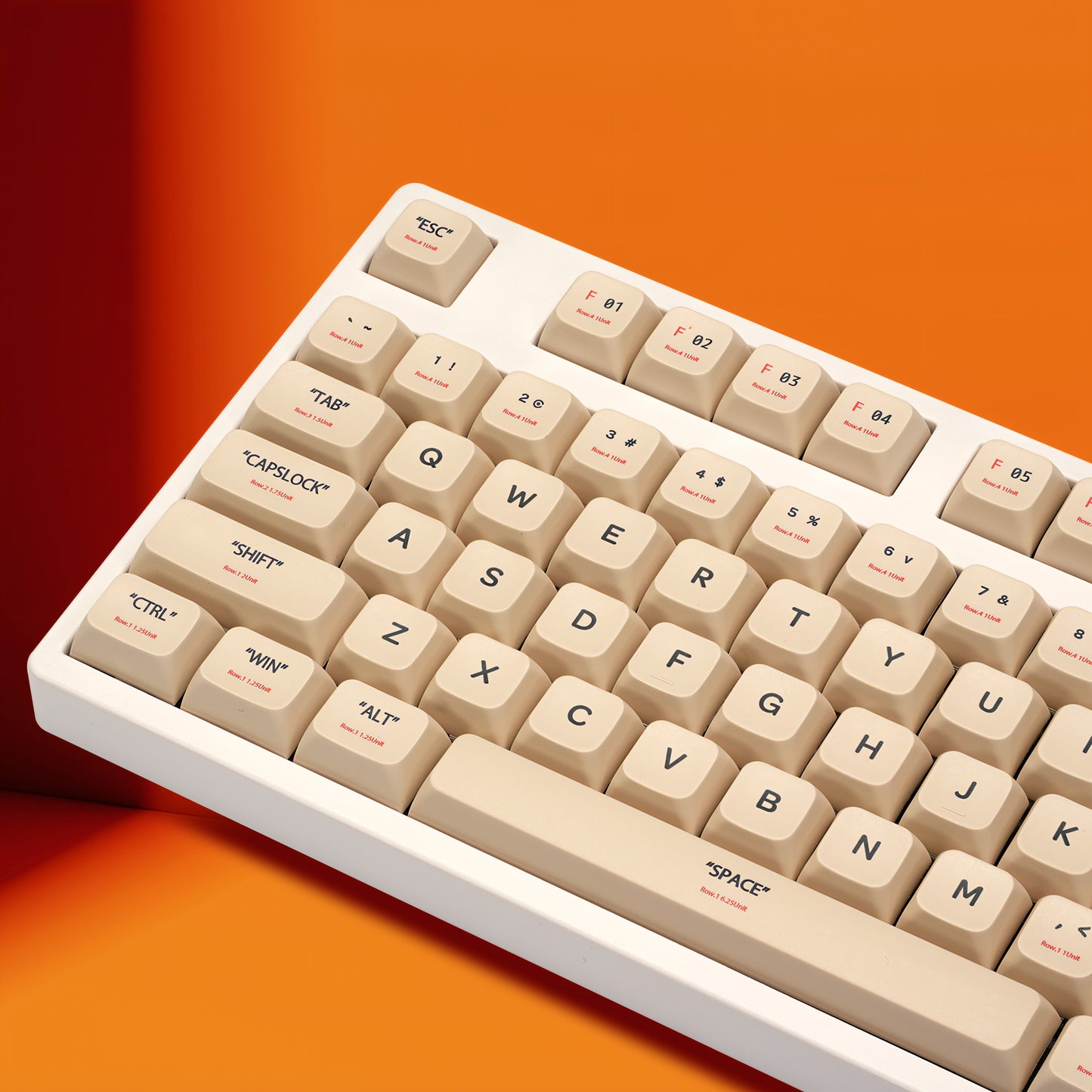 Retro XDA PBT Dye-Sub Keycap Set - This Is Plastic
