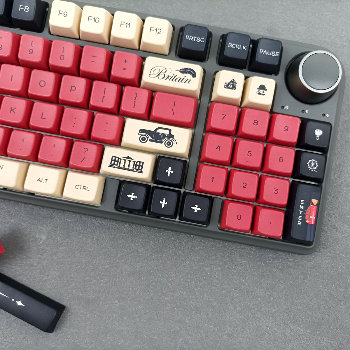 Retro MDA Dye-Sub PBT Keycap Set - Grunt - KeyCapUS