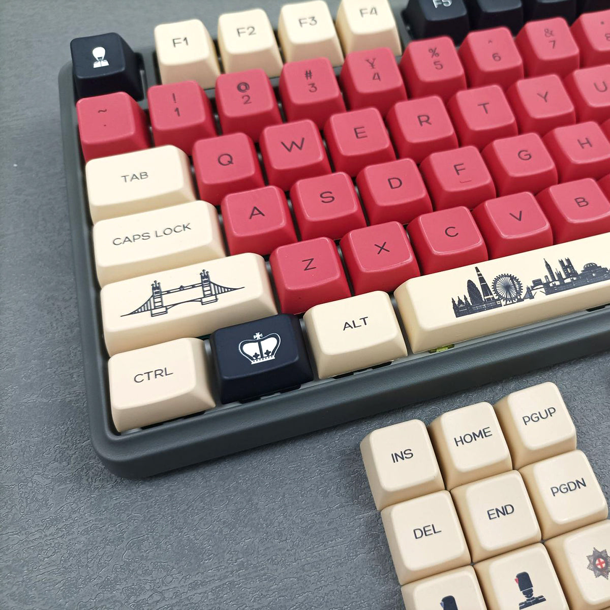 Retro MDA Dye-Sub PBT Keycap Set - Grunt - KeyCapUS