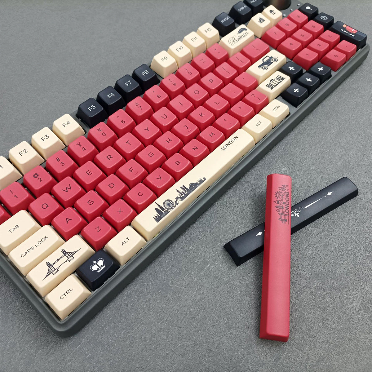 Retro MDA Dye-Sub PBT Keycap Set - Grunt - KeyCapUS