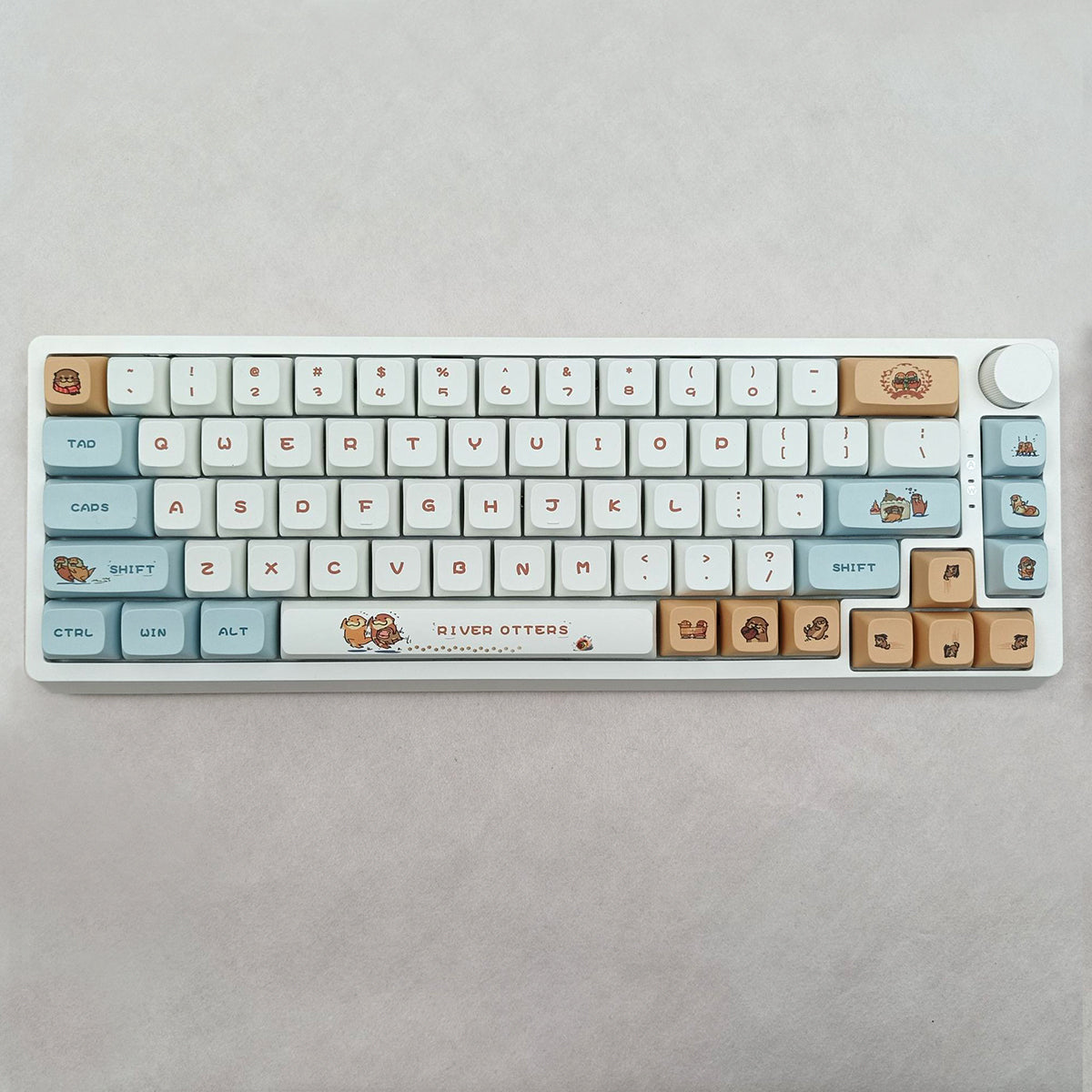 XDA Dye-Sub PBT Keycap Set - Otter - KeyCapUS