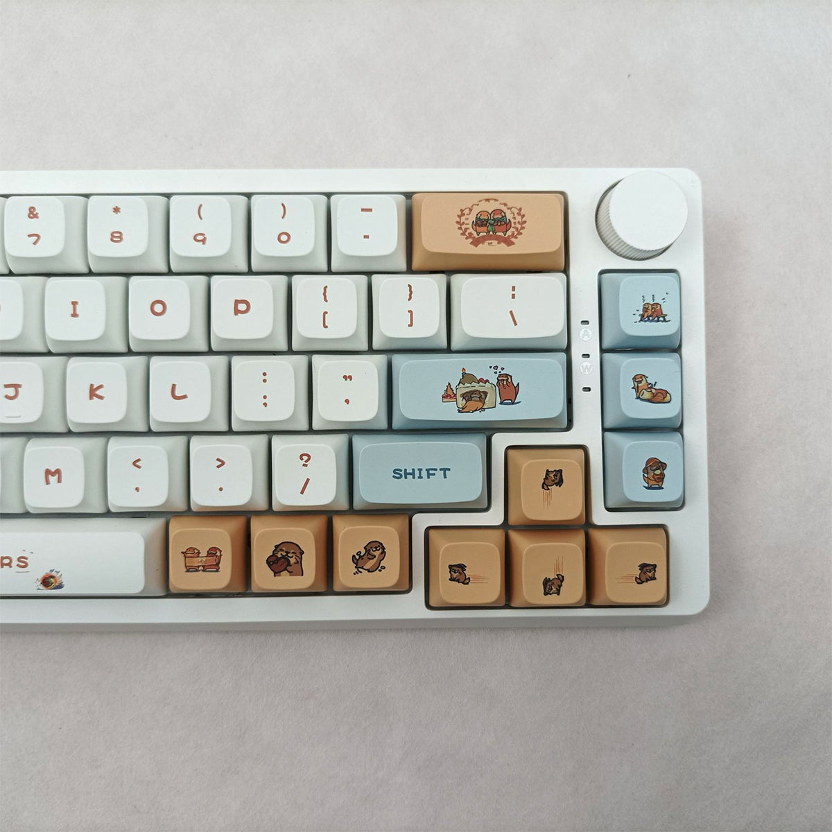 XDA Dye-Sub PBT Keycap Set - Otter - KeyCapUS