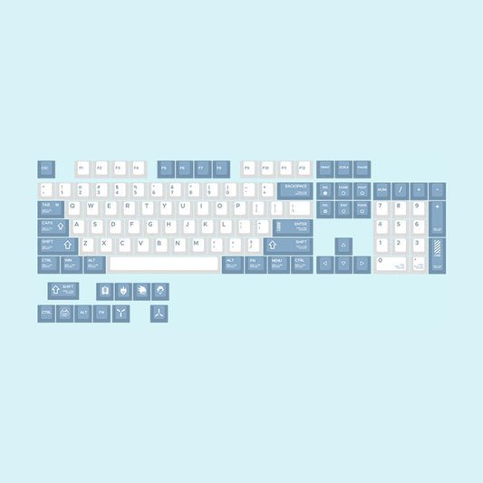 Simple Cherry Dye-Sub PBT Keycap Set - Modern Technology - KeyCapUS