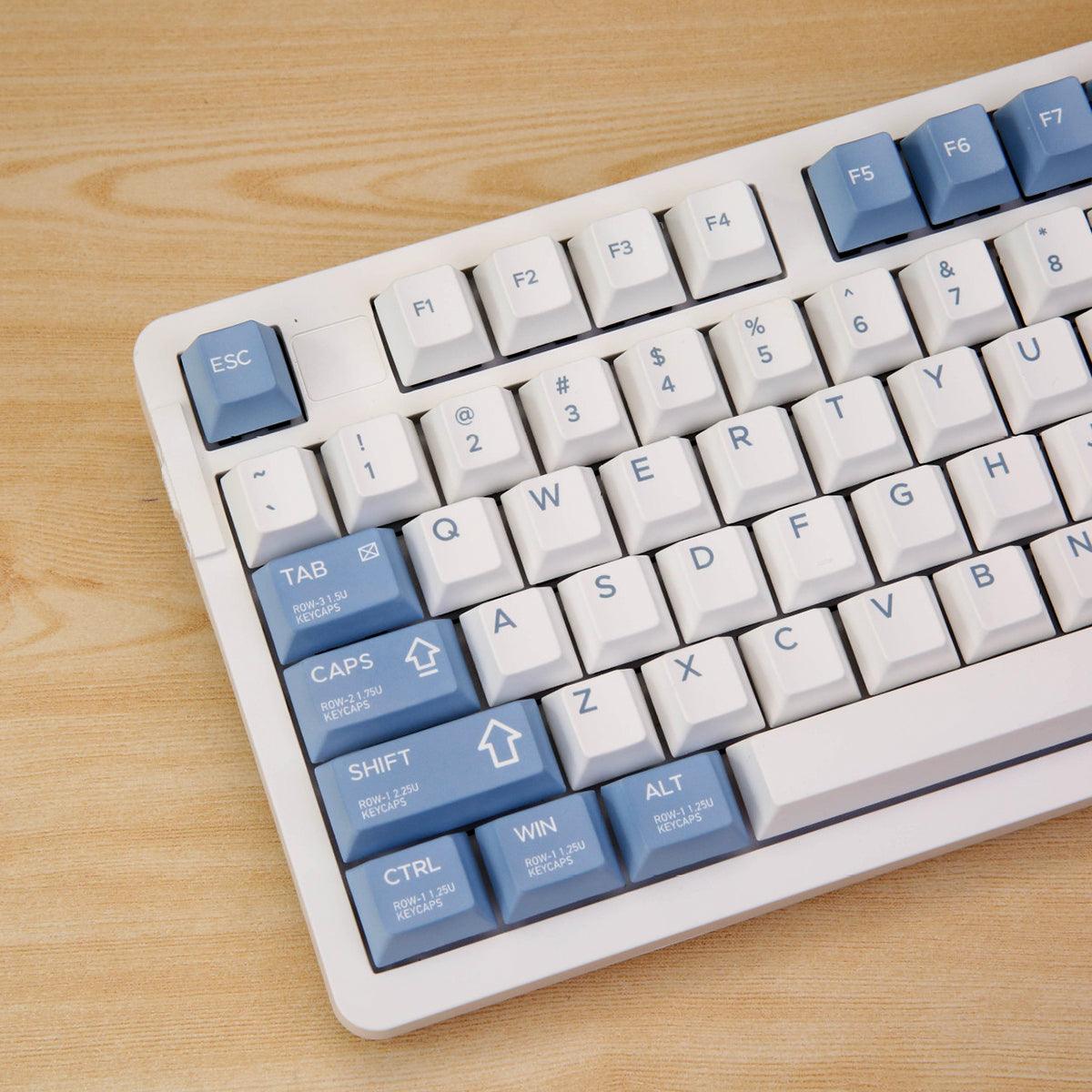 Simple Cherry Dye-Sub PBT Keycap Set - Modern Technology - KeyCapUS