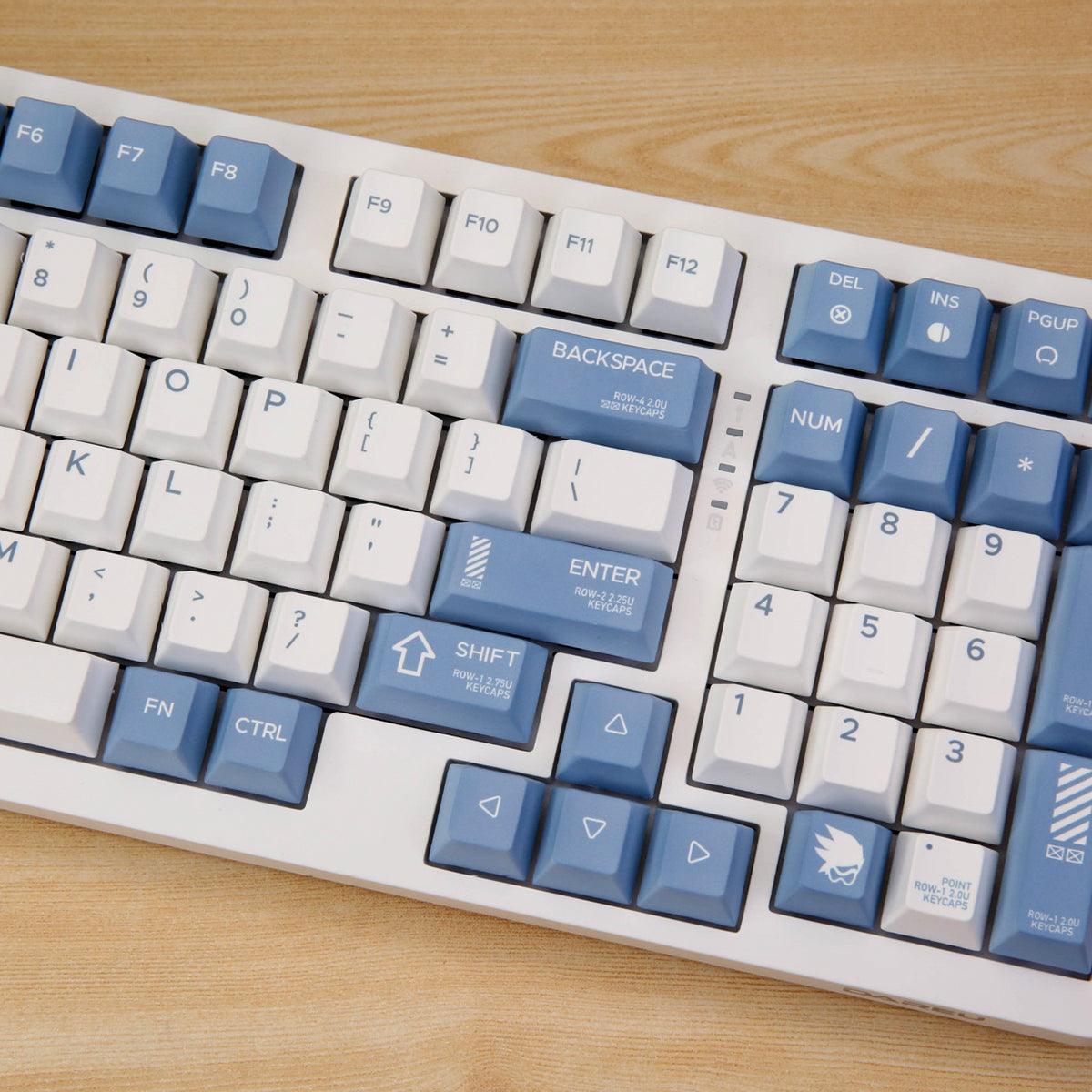 Simple Cherry Dye-Sub PBT Keycap Set - Modern Technology - KeyCapUS