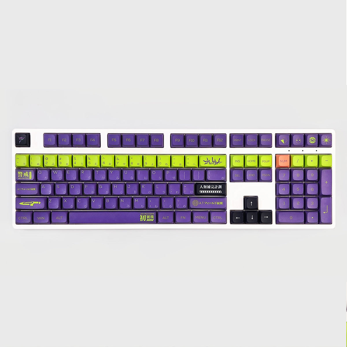 XDA-like Dye-Sub PBT Keycap Set - EVA 01 - KeyCapUS