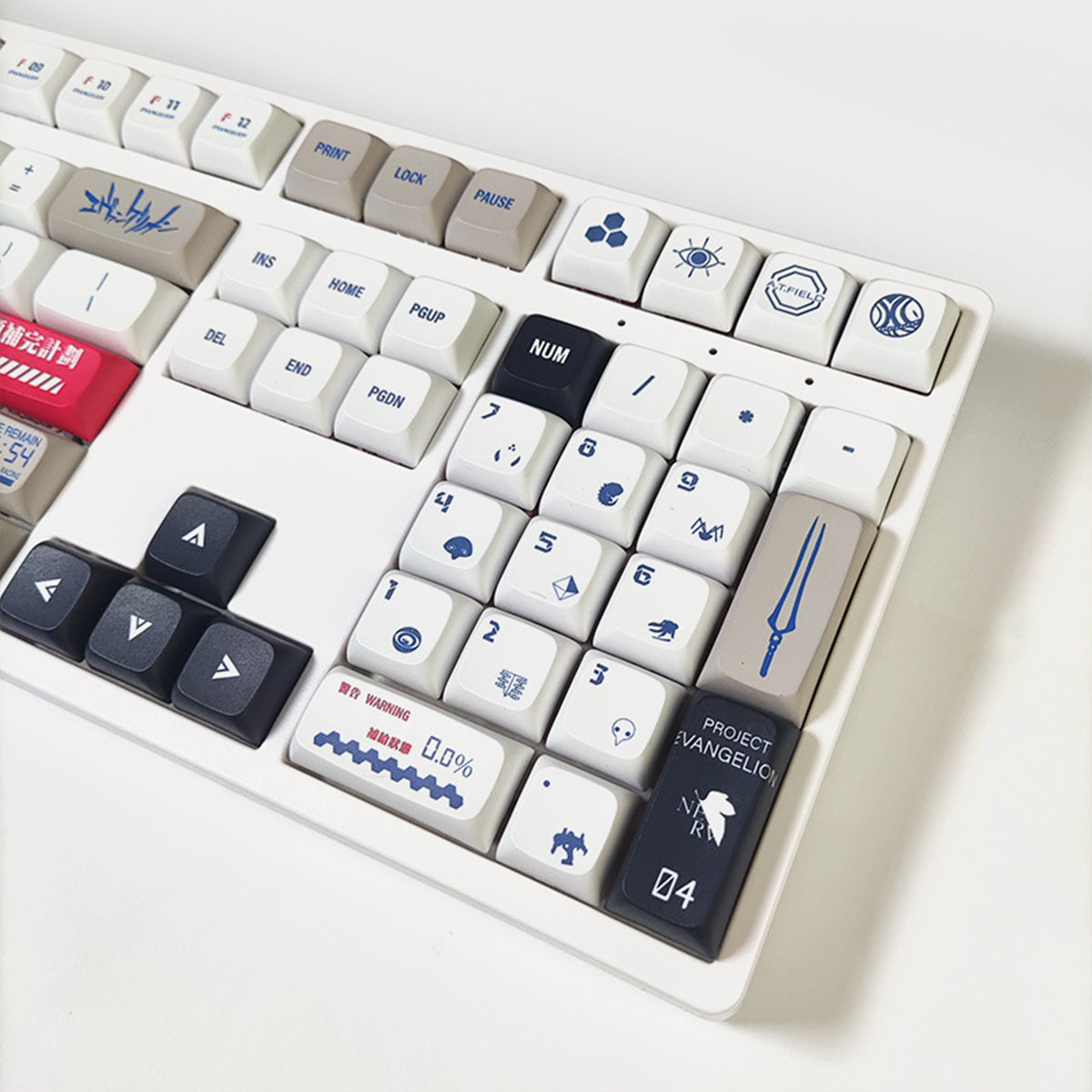 XDA-like Dye-Sub PBT Keycap Set - EVA 04 - KeyCapUS