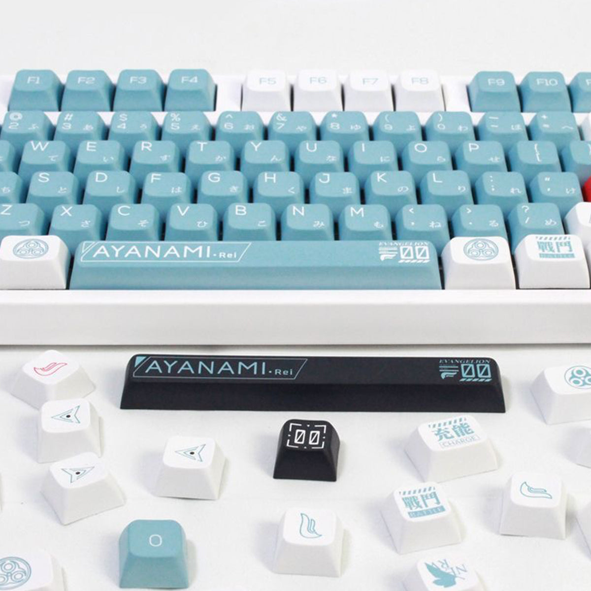 XDA-like Dye-Sub PBT Keycap Set - EVA 00 - KeyCapUS