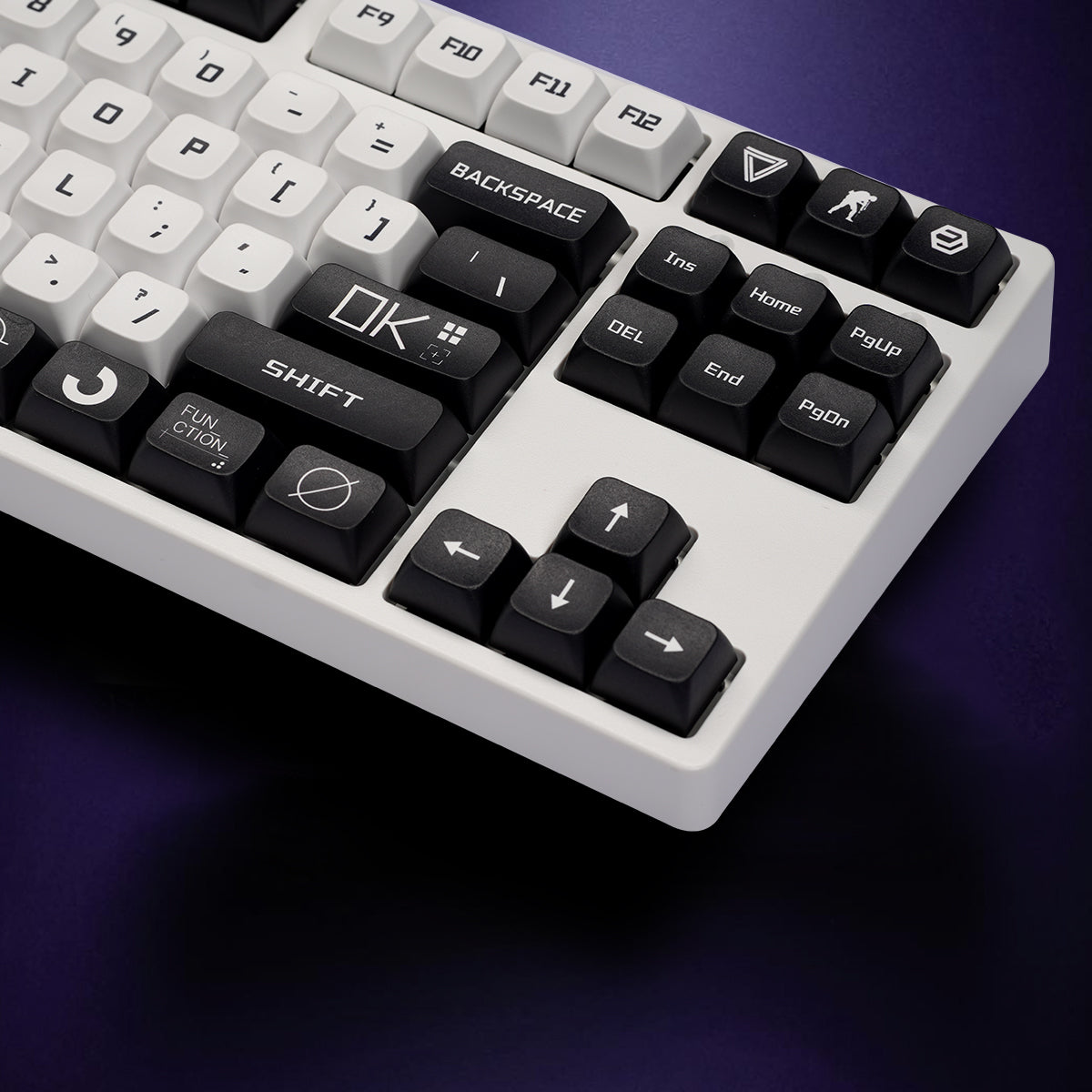 XDA-like Dye-Sub PBT Keycap Set - Print Stream - KeyCapUS