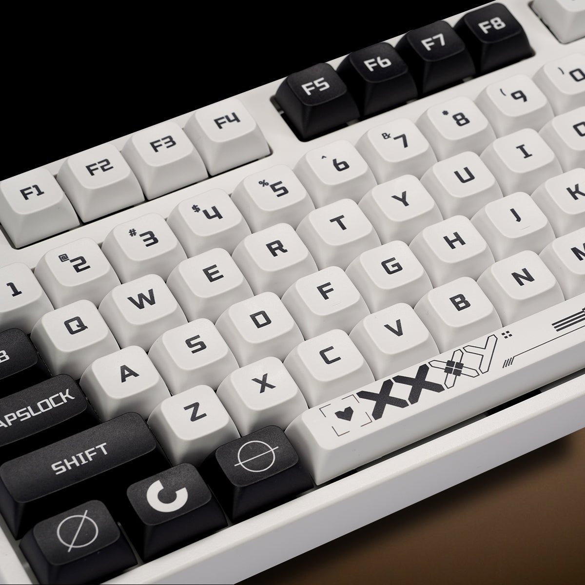 XDA-like Dye-Sub PBT Keycap Set - Print Stream - KeyCapUS