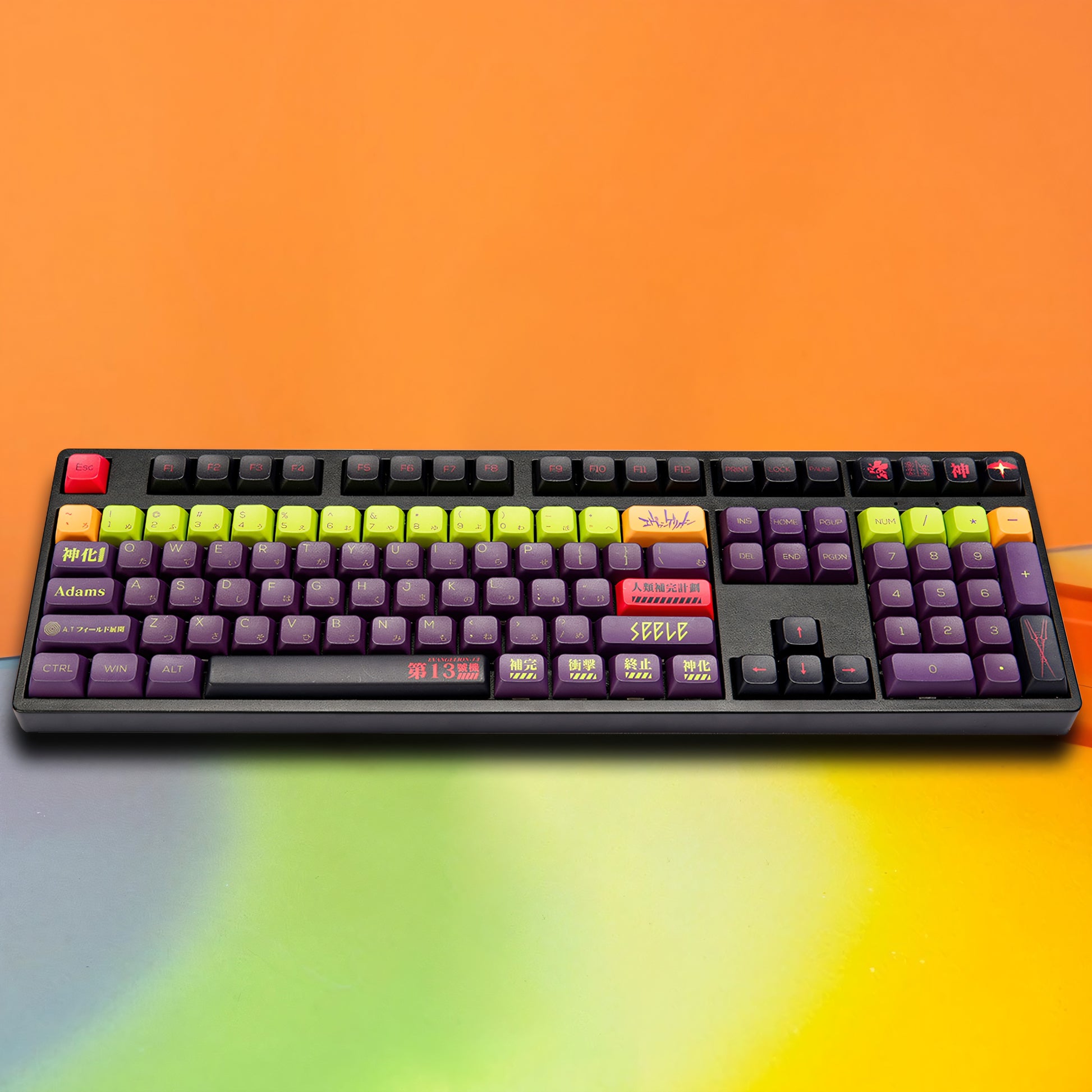 XDA-like Dye-Sub PBT Keycap Set - EVA 13 - KeyCapUS