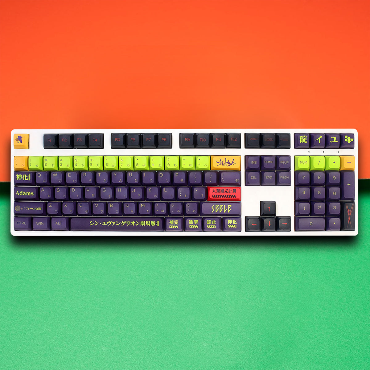 XDA-like Dye-Sub PBT Keycap Set - EVA 13 - KeyCapUS