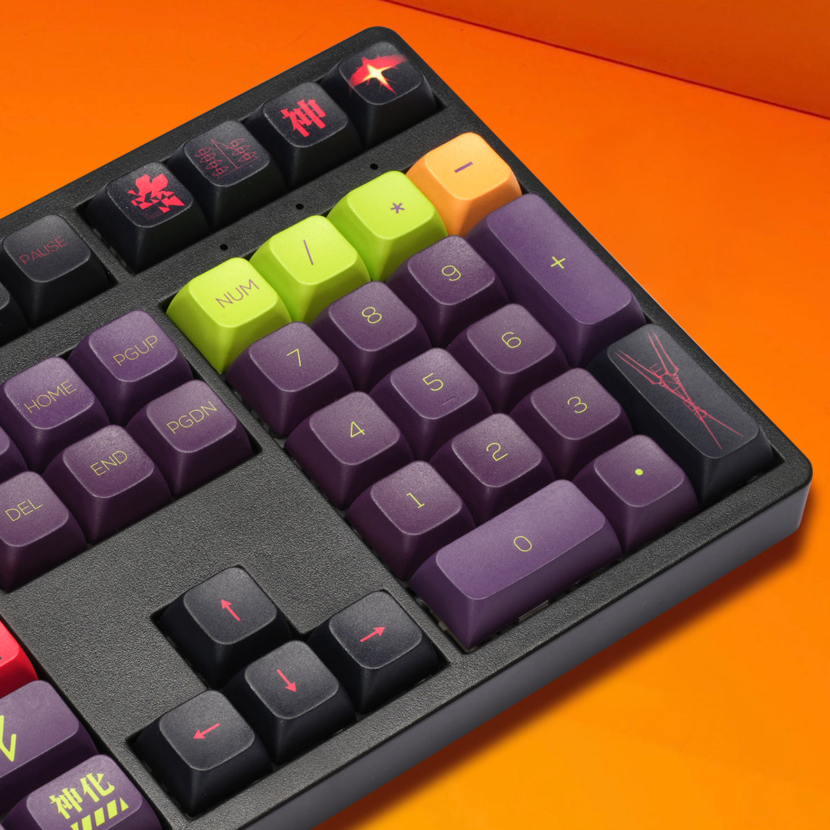 XDA-like Dye-Sub PBT Keycap Set - EVA 13 - KeyCapUS
