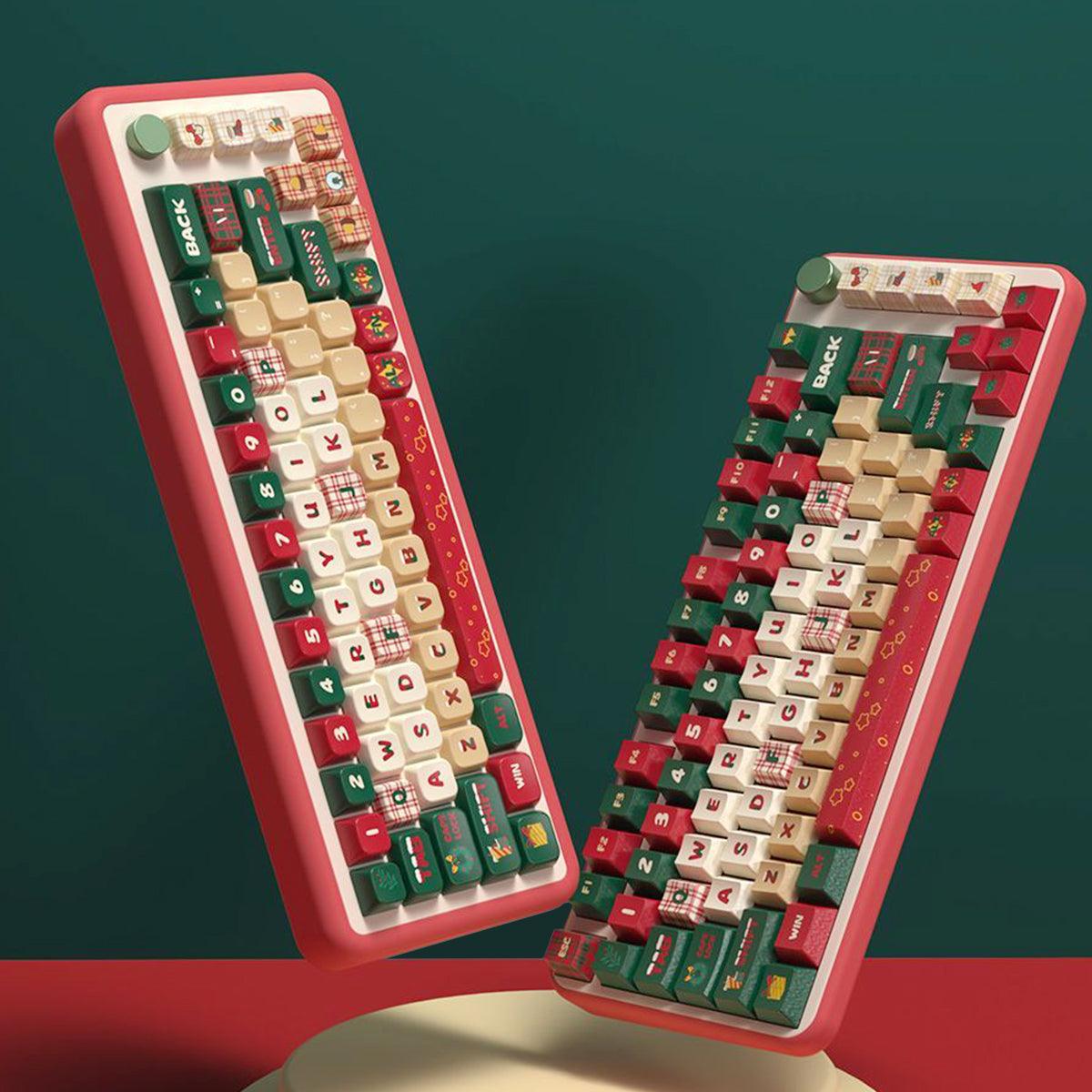 MDA/Cherry PBT Dye-Sub Keycap Set - Christmas Theme 3 - KeyCapUS