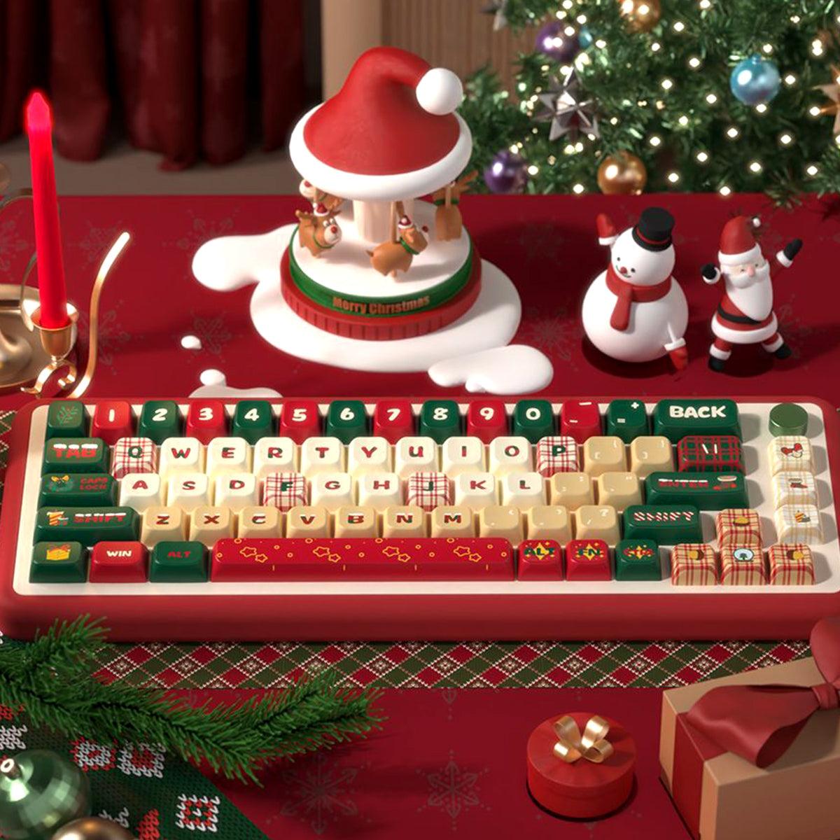 MDA/Cherry PBT Dye-Sub Keycap Set - Christmas Theme 3 - KeyCapUS