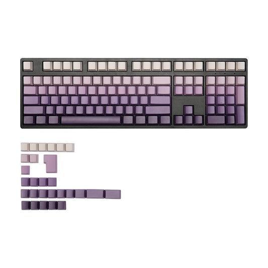 OEM Double-Shot PBT Keycap Set - Lavender Purple Gradient - KeyCapUS