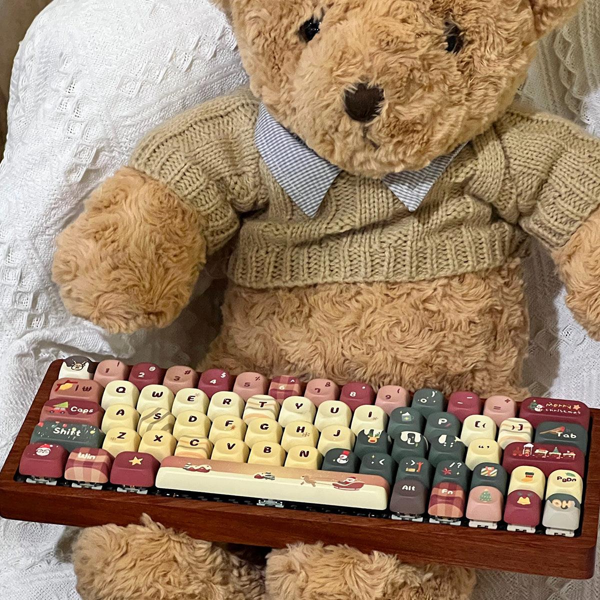 Cherry Dye-Sub PBT Keycap Set - Christmas Theme 4 - KeyCapUS