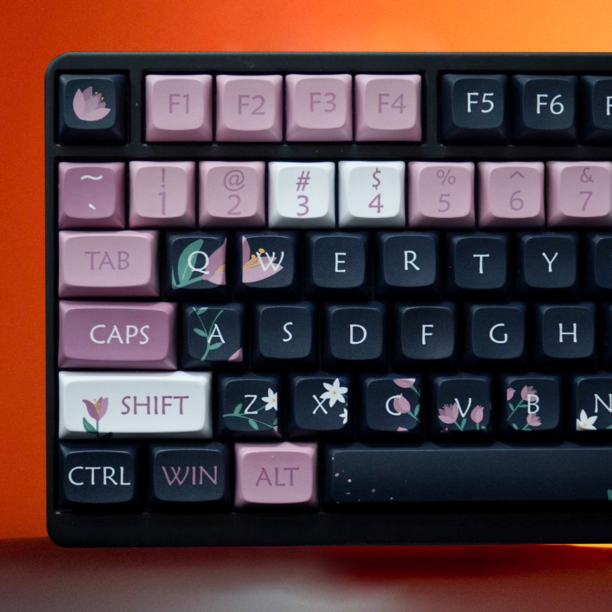 XDA Profile Dye-Sub PBT Keycap Set - Flower Language - KeyCapUS