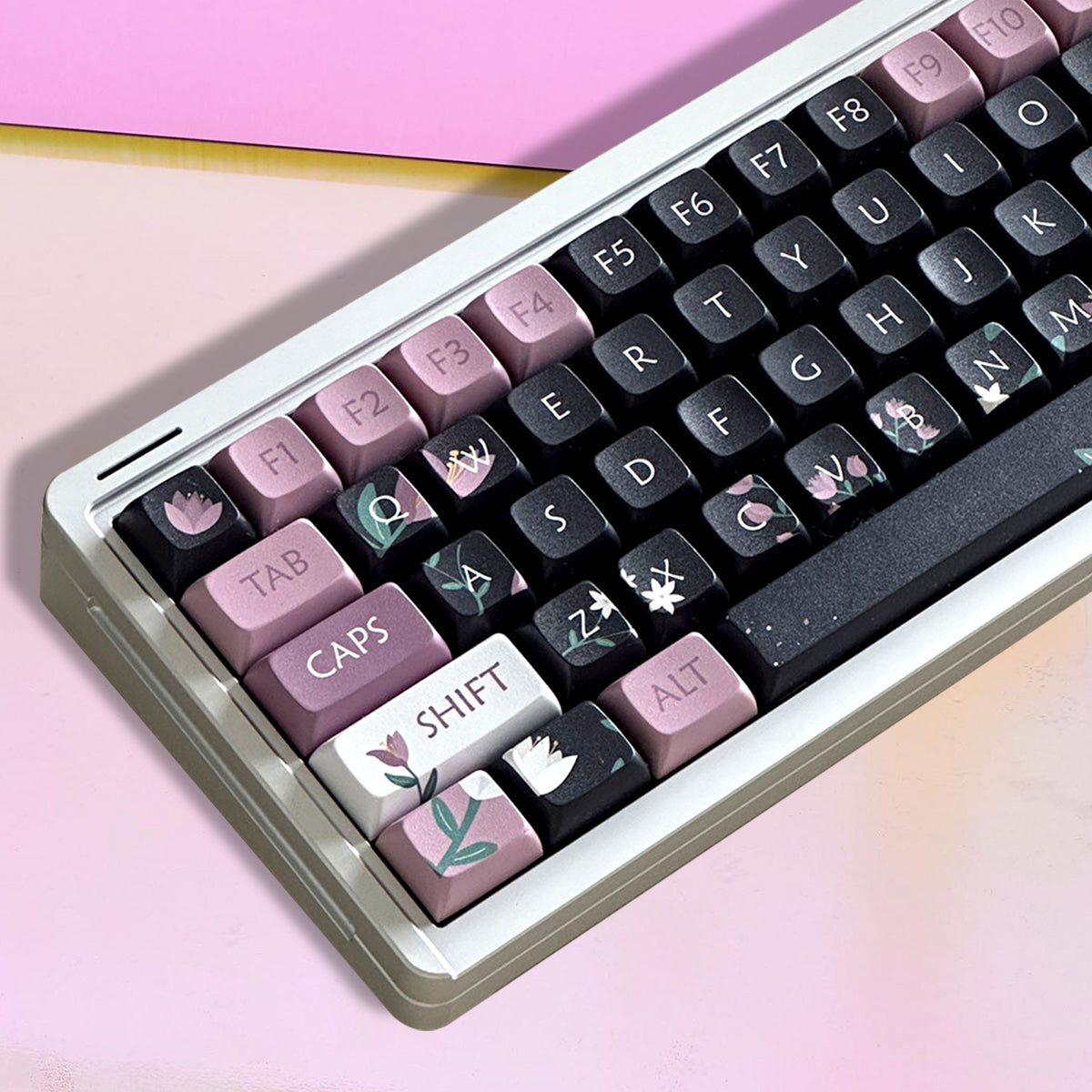 XDA Profile Dye-Sub PBT Keycap Set - Flower Language - KeyCapUS