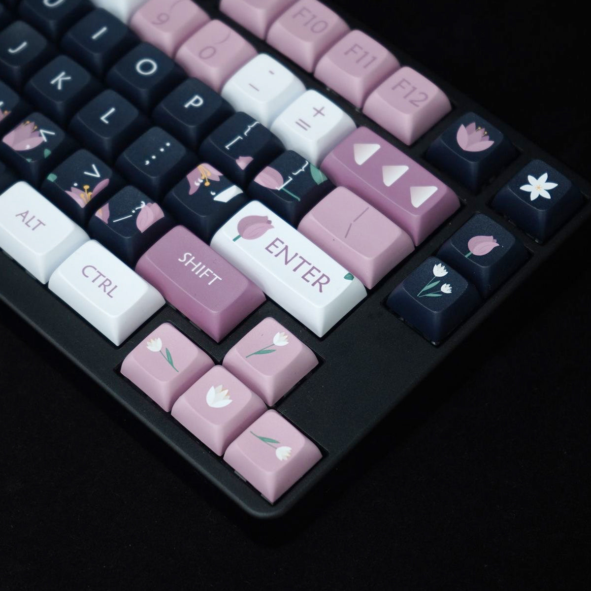 XDA Profile Dye-Sub PBT Keycap Set - Flower Language - KeyCapUS