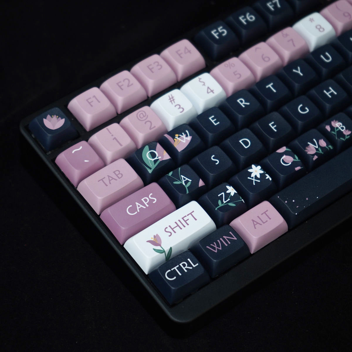 XDA Profile Dye-Sub PBT Keycap Set - Flower Language - KeyCapUS