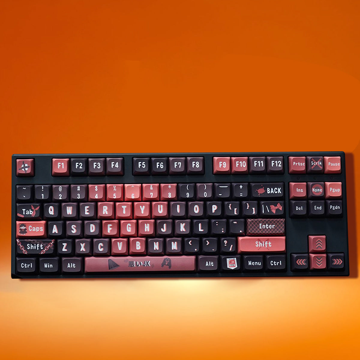 XDA Dye-Sub PBT Keycap Set - Villainess Joshi Kousei - KeyCapUS