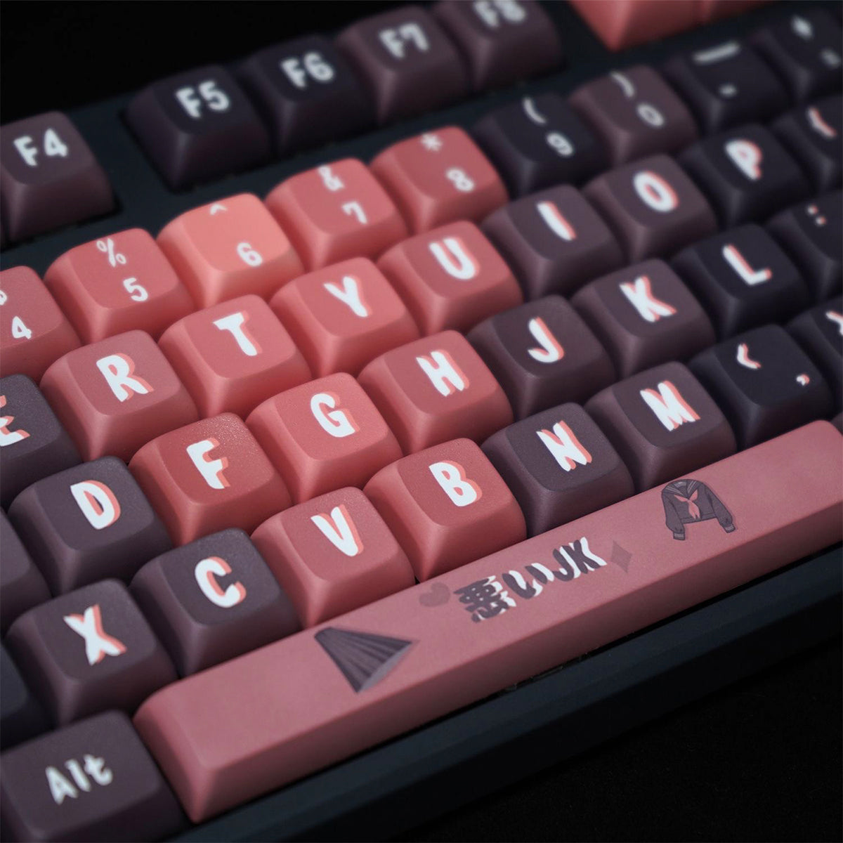 XDA Dye-Sub PBT Keycap Set - Villainess Joshi Kousei - KeyCapUS