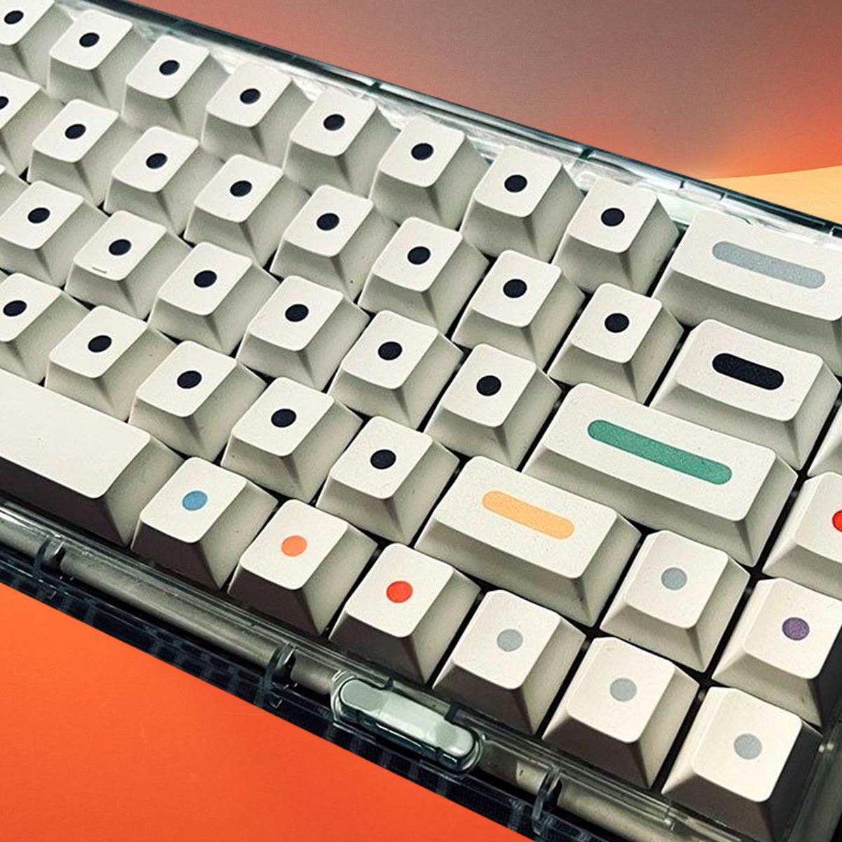 Cherry Profile Dye-Sub PBT Keycap Set - Dots - KeyCapUS