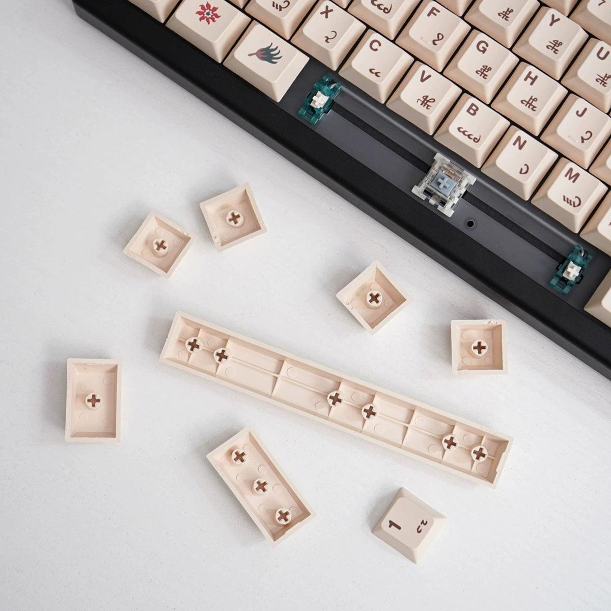 Cherry Profile Dye-Sub PBT Keycap Set - Voynich Manuscript - KeyCapUS